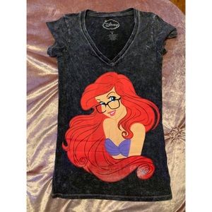 Disney’s Little Mermaid Distressed Design Tee